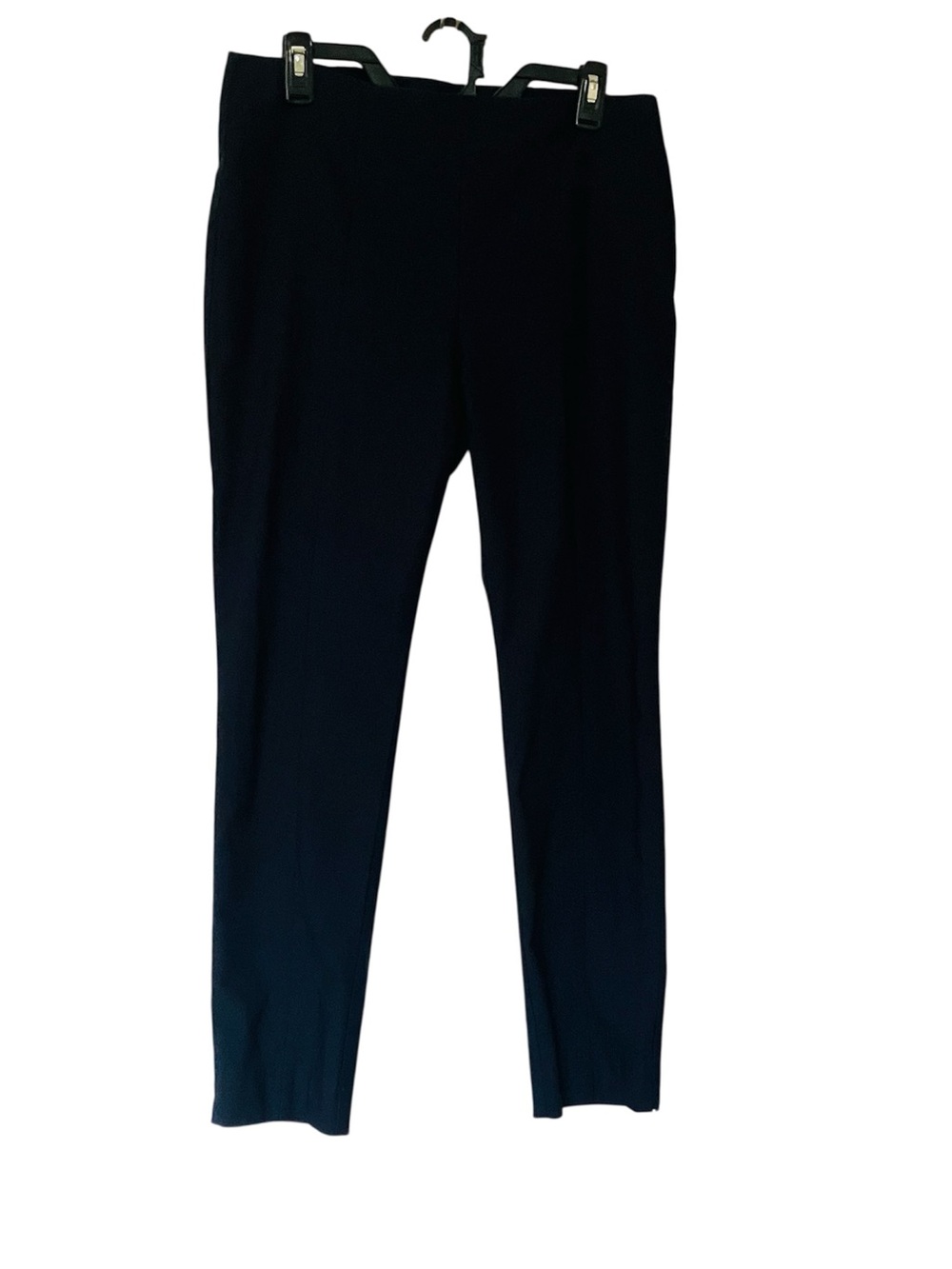 CHICO’S So Slimming Navy Blue Stretch Pull On Ankle Pants Size 1.5 (US 10-12)